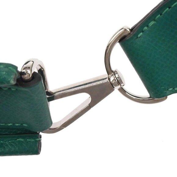 Hermes Malachite Epsom Evelyne 3 29 PM Shoulder Bag BA□Q 117404 - Picture 5 of 10